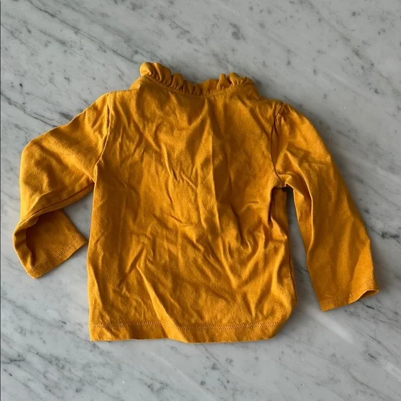 Janie and Jackie, Baby Girl Ruffle Cuff Shirt & Plaid Pant, Set, 6 -12 Month - Picture 3 of 5